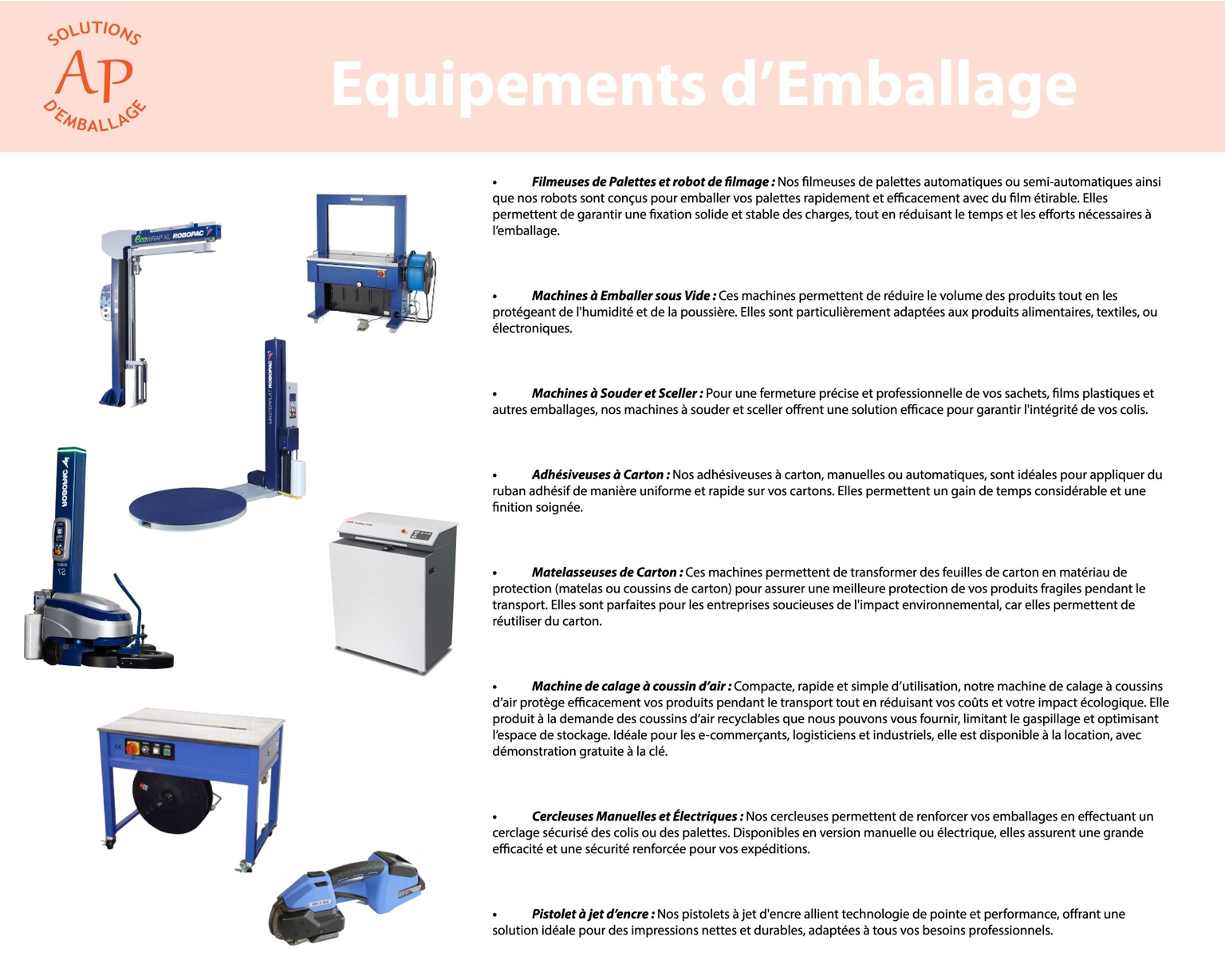 Page Services visuel